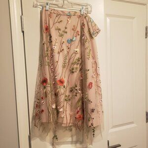 Eva Franco Garden Floral Skirt